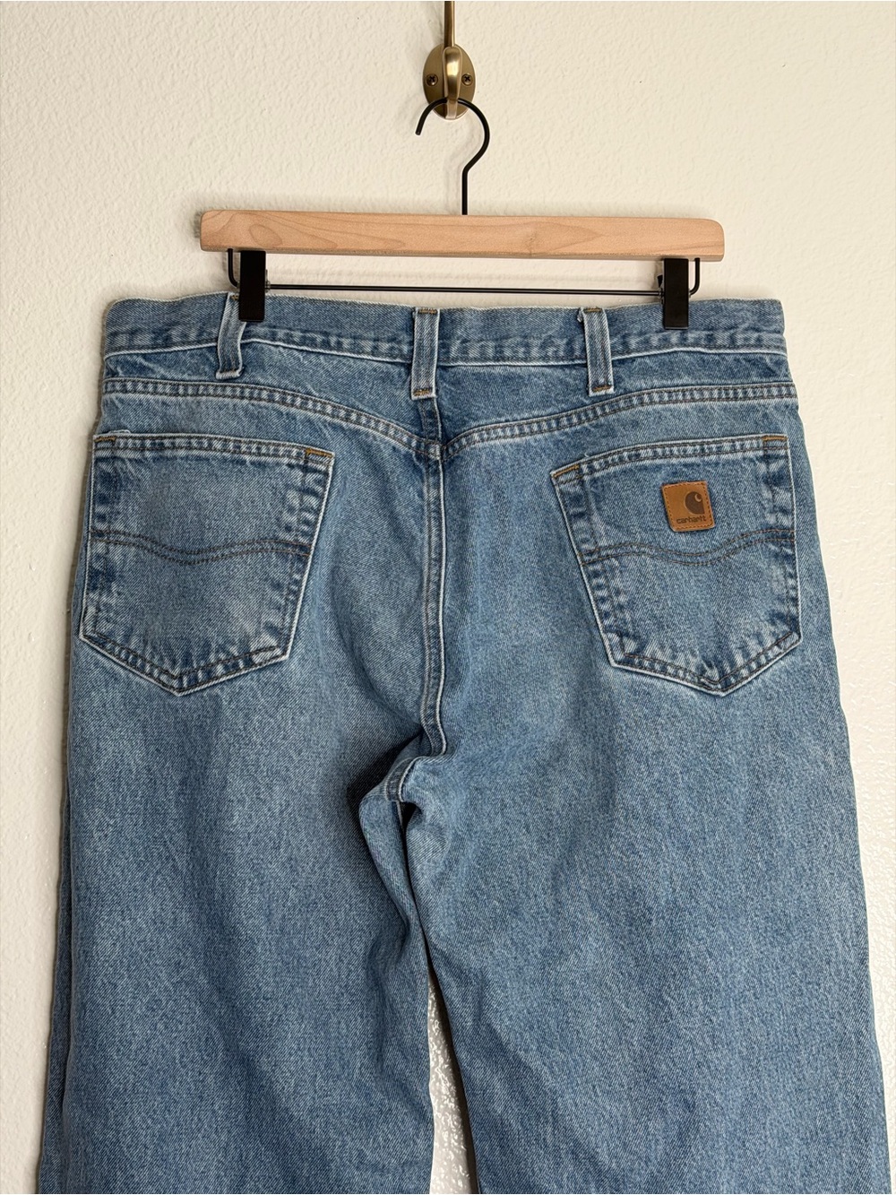 Carhartt Men's Relaxed Fit Straight Leg Jean B460 DPS size 38x30 - Picture 4 of 8
